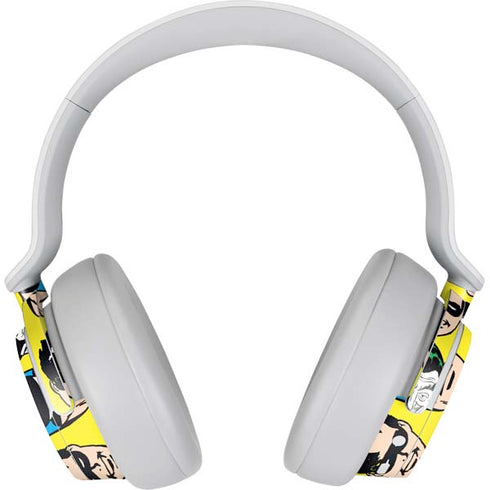 DC Comics Batman Vintage Character Pattern - Joker and Robin Surface Headphones Skin